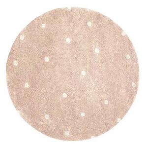 Στρογγυλό Χαλί All Season (Φ140) Lorena Canals Dot Rose