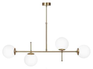 Φωτιστικό Οροφής Πολύφωτο Heronia Luna Gold/White 01-0423