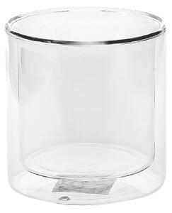 ΠΟΤΗΡΙ ΔΙΠΛΟΤΟΙΧΟ ΚΥΛΙΝΔΡ. BOROSILICATE 350ML 9Χ9Χ9ΕΚ ΣΕΤ 2 τμχ - Espiel