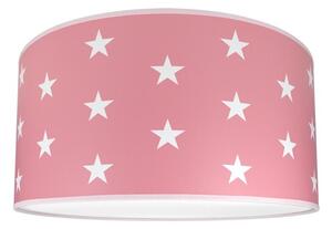 Παιδικό φωτιστικό οροφής STARS PINK 2xE27/60W/230V ροζ