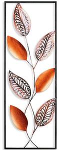 Διακοσμητικό Τοίχου Leaf 930DYU1238 32x90cm Black-Copper Wallity