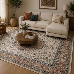Χαλί (200x290) Polcarpet Allegra Valencia 539 Cream/Rose
