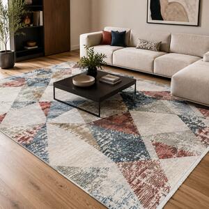 Χαλί (160x230) Polcarpet Allegra Valencia 547 L.Grey/Rose