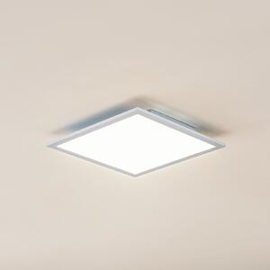 Lindby LED πάνελ Enja, λευκό, αλουμίνιο, 39,5 cm x cm, ρυθμιζόμενος, Μεταλλικό, Μελέτη / Γραφείο, Πλαστικό, σύγχρονο
