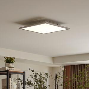 Lindby LED πάνελ Livel, 4000K, 40 cm x cm, ασημί, μέταλλο, Μεταλλικό, Κουζίνα, Αλουμίνιο, σύγχρονο