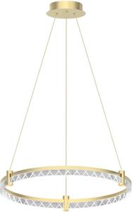 Κρεμαστό φωτιστικό οροφής LED ELEGANCE LED/36W/230V χρυσό