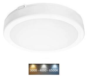 Φωτιστικό οροφής μπάνιου LED NAIROS LED/24W/230V 3000/4000/6500K IP65 λευκό