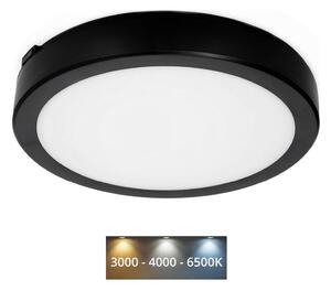 Φωτιστικό οροφής μπάνιου LED NAIROS LED/18W/230V 3000/4000/6500K IP65 μαύρο