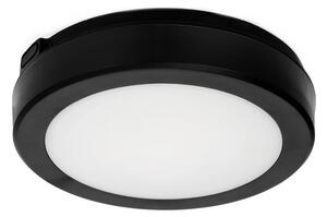 Φωτιστικό οροφής μπάνιου LED με αισθητήρα NAIROS LED/12W/230V IP65 μαύρο + RC