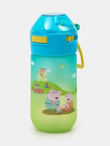 Sinsay - Μπουκάλι νερού με λαβή και καλαμάκι Peppa Pig - πολυχρωμο