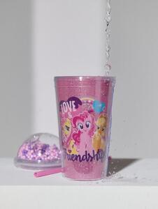 Sinsay - Κούπα με καπάκι, μπιλάκια και καλαμάκι My Little Pony - πολυχρωμο