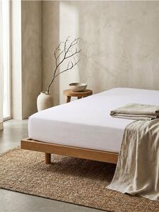 Sinsay - Σεντόνι με λάστιχο με ρίγες - λευκο