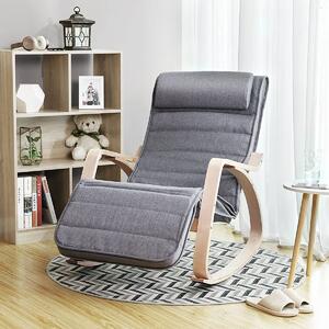 Πολυθρόνα Relax Κουνιστή (55x115x91) Songmics LYY11G