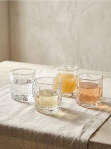 Sinsay - Ποτήρια με ακανόνιστο σχήμα 4 pack - clear