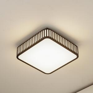 Lindby LED φωτιστικό εξωτερικού χώρου Lurinda, 26 cm μαύρο, IP44, Μαύρο, Αλουμίνιο, σύγχρονο