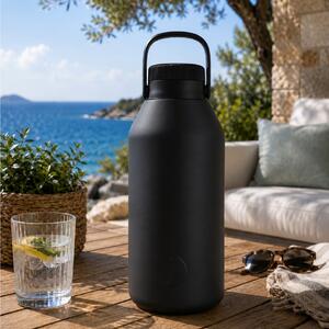 Μπουκάλι Θερμός Big Mouth Chilly's με χωρητικότητα 4L και διατήρηση θερμοκρασίας 48h ζεστό / 72h κρύο - Abyss Black