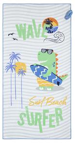 Παιδική Πετσέτα Θαλάσσης Microfiber 2 Όψεων (70x140) Nima Surf