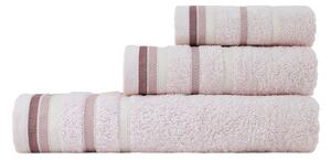 Πετσέτες Μπάνιου (Σετ 3τμχ) Nima Embrace L.Pink 450gsm