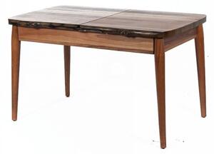 Artekko Artekko Irodsups Τραπέζι Επεκτεινόμενο Χρώμα Walnut (130x80x75)cm 783-0022