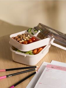 Sinsay - Lunch box με θήκες - κρεμ
