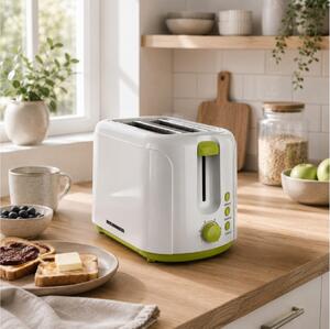Φρυγανιέρα Heinner TP-750GR με ισχύ 750W και χωρητικότητα 2 φέτες ψωμιού