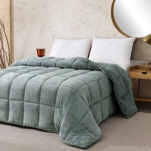 Παπλωματοθήκη Υπέρδιπλη 225x245 cm melinen home shelby aqua