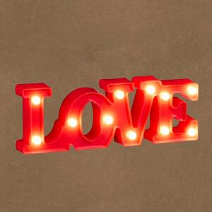 Διακοσμητικό Φωτιστικό LED Με Μπαταρία Edelman Love D.Red 1206537