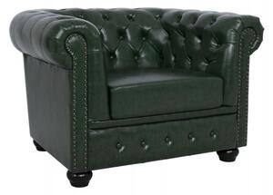 ΠΟΛΥΘΡΟΝΑ T.CHESTERFIELD HM3011.08 ΤΕΧΝΟΔΕΡΜΑ ΚΥΠΑΡΙΣΣΙ 106x87x70 εκ