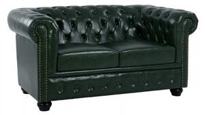 ΚΑΝΑΠΕΣ 2ΘΕΣΙΟΣ T.CHESTERFIELD HM3010.08 ΤΕΧΝΟΔΕΡΜΑ ΚΥΠΑΡΙΣΣΙ 150x90x72 εκ