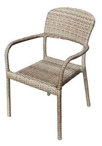 Πολυθρόνα Κήπου wicker 57x60x80cm bliumi lily 5184g