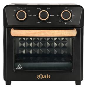 ESTIA ΦΡΙΤΕΖΑ ΑΕΡΟΣ OAK 1400w 12lt ΜΕ 4 ΛΕΙΤΟΥΡΓΕΙΕΣ ΨΗΣΙΜΑΤΟΣ ΜΑΥΡΟ