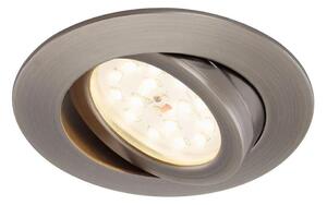 Briloner7296-011-LED Dimmable χωνευτό φωτιστικό/6,5W/230V IP23 ανθρακί