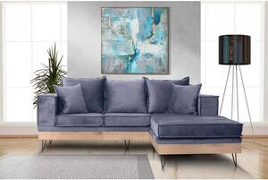 Γωνιακός Καναπές Σέριφος sofa agora 220x190x80cm (Ξύλο-Ύφασμα) Με Επιλογή Υφάσματος