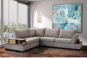 Γωνιακός Καναπές Αντίπαρος sofa agora 280x200x95cm (Ξύλο-Ύφασμα) Με Επιλογή Υφάσματος