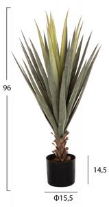 ΔΙΑΚΟΣΜΗΤΙΚΟ ΣΥΝΘΕΤΙΚΟ ΦΥΤΟ HM7986 SISAL AGAVE ΣΕ ΓΛΑΣΤΡΑ Φ15,5x14,5-96Υεκ