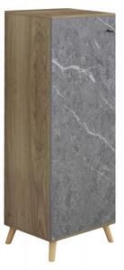 ΠΑΠΟΥΤΣΟΘΗΚΗ-ΝΤΟΥΛΑΠΙ ALVARO HM8954.12 ΜΕΛΑΜΙΝΗ SONAMA-STONE TEXTURE 50Χ38Χ135Yεκ