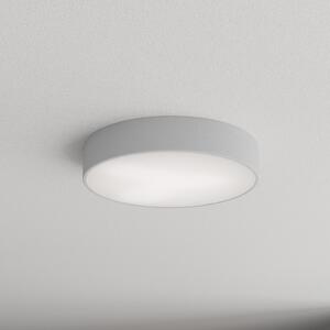 TEMAR LIGHTING Φωτιστικό οροφής Cleo 400, γκρι, αισθητήρας, IP54, Ø 40 cm, μέταλλο, Γκρι, Διάδρομος, Μέταλλο, σύγχρονο