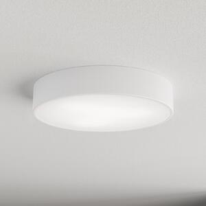 TEMAR LIGHTING Φωτιστικό οροφής Cleo 400, λευκό, αισθητήρας, IP54, Ø 40 cm, μέταλλο, Λευκό, Διάδρομος, Μέταλλο, σύγχρονο