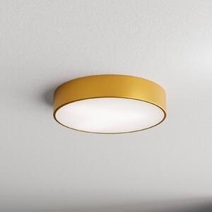 TEMAR LIGHTING Φωτιστικό οροφής Cleo 400, χρυσό, αισθητήρας, IP54, Ø 40 cm, μέταλλο, Χρυσό / Ορείχαλκου, Διάδρομος, Μέταλλο, σύγχρονο
