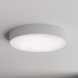 TEMAR LIGHTING Φωτιστικό οροφής Cleo 500, γκρι, αισθητήρας, IP54, Ø 50 cm, μέταλλο, Γκρι, Διάδρομος, Μέταλλο, σύγχρονο