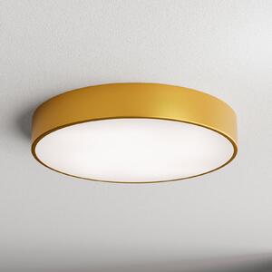 TEMAR LIGHTING Φωτιστικό οροφής Cleo 500, χρυσό, αισθητήρας, IP54, Ø 50 cm, μέταλλο, Χρυσό / Ορείχαλκου, Διάδρομος, Μέταλλο, σύγχρονο