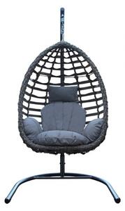 ΚΟΥΝΙΑ ΚΡΕΜΑΣΤΗ WICKER-RATTAN 5397 G Με βάση