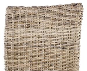 Artekko Artekko Rattan Καρέκλα Ξύλο Ρατάν σε Φυσική Απόχρωση (48x62x103)cm 40816