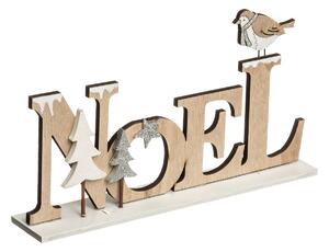 Χριστουγεννιάτικο Διακοσμητικό A-S Wood Noel Beige 142816D