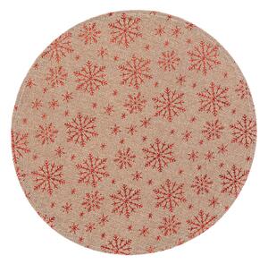 Χριστουγεννιάτικο Σουπλά (Φ38) A-S Red Snowflake 208502B