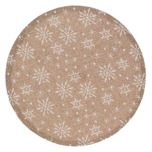 Χριστουγεννιάτικο Σουπλά (Φ38) A-S White Snowflake 208502C