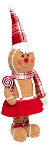 Χριστουγεννιάτικο Λούτρινο (23x13x61) A-S Gingerbread Girl 208409