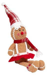 Χριστουγεννιάτικο Λούτρινο (14x7x43) A-S Gingerbread Girl 208407