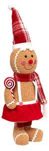 Χριστουγεννιάτικο Λούτρινο (21x12x49) A-S Gingerbread Girl 208408