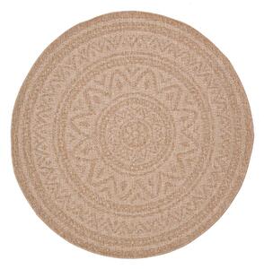 Στρογγυλό Χαλί Καλοκαιρινό (Φ200) Royal Carpet Avanos 8871 White